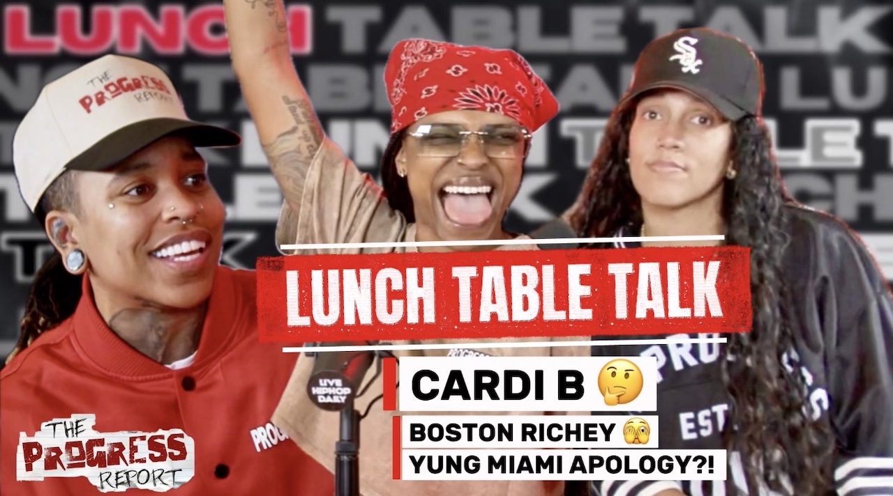 Cardi B & Stefon Diggs Drama, Boston Richey Backlash + Yung Miami Apology?! | Lunch Table Talk
